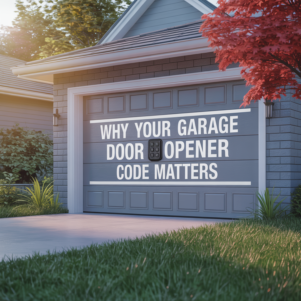 How to Secure Your Garage Door Opener Code for Home Safety